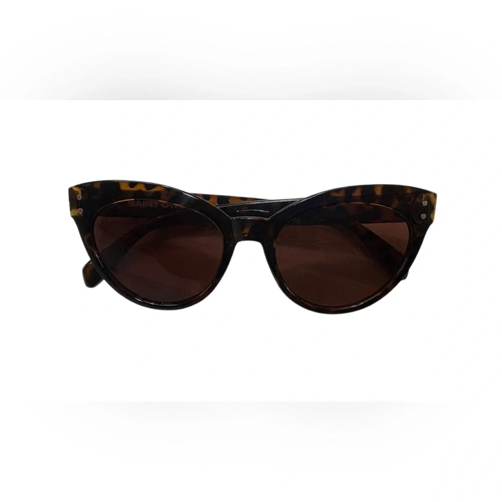 SAINT OWEN x CURATEUR Wylde Tortoise Shell Cat Eye Sunglasses NWOT